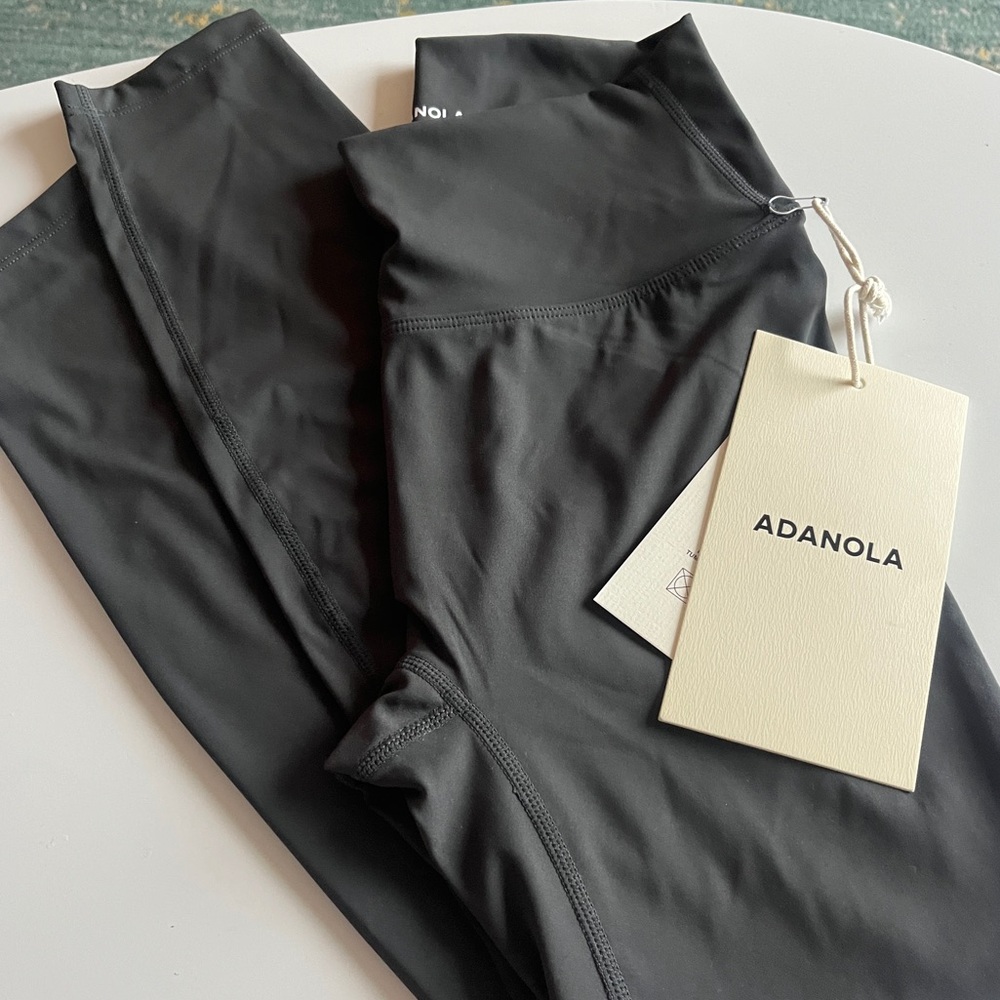 Adanola Womens Ultimate Leggings Graphite Color Size Small Regular